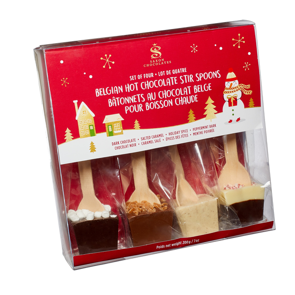 Belgian Hot Chocolate Stir Spoons Gift Box