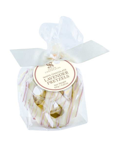 White Chocolate Lavender Pretzel Knots Bag (3 pcs) - SOLD OUT