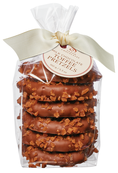 Milk Chocolate Toffee Pretzels Bag (6 pcs.)