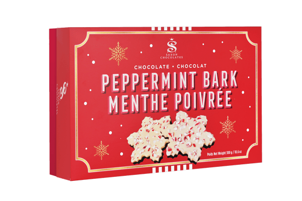 Peppermint Bark Snowflake Box (12 pcs.)