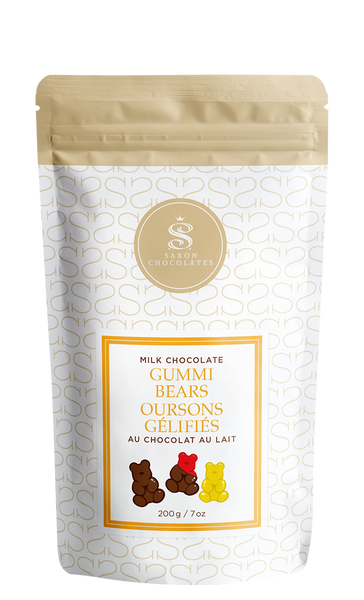 Milk Chocolate Covered Gummy Bears (1 Pound Bag) : : Grocery &  Gourmet Food