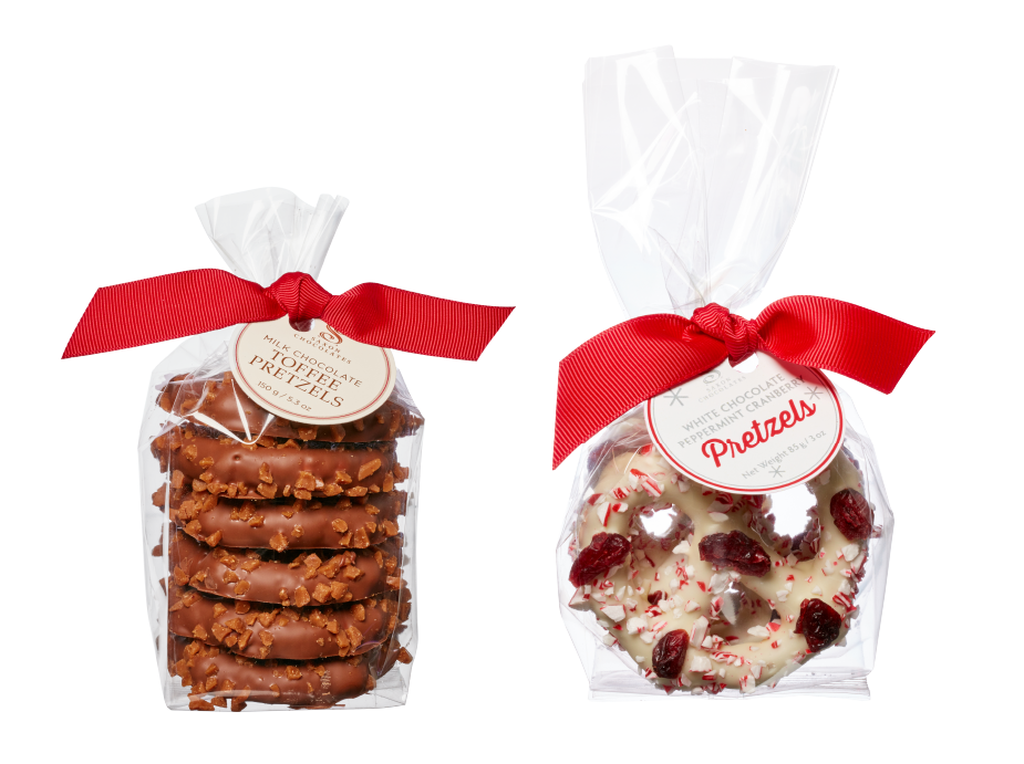 Chocolate covered pretzels