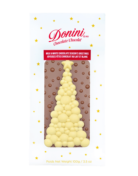 Milk & White Chocolate Season's Greetings Bar