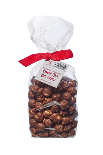 Milk Chocolate Covered Caramel Corn Bag