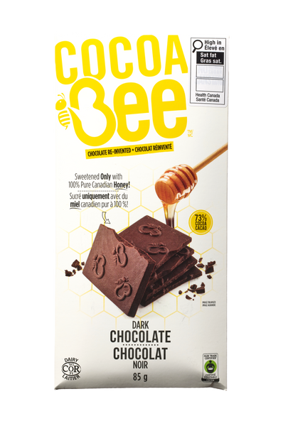 Cocoabee™ 73% Dark Chocolate Bar