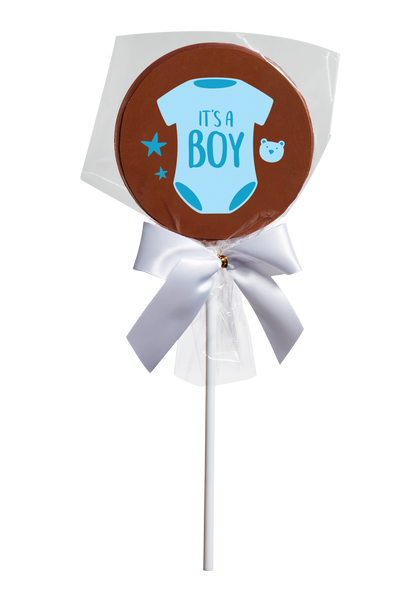 Donini Milk Chocolate 'It's a Boy' Pop