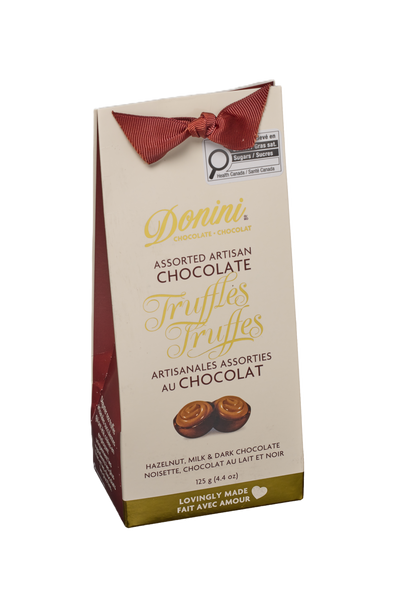 Donini Assorted Artisan Chocolate Wrapped Truffles Box