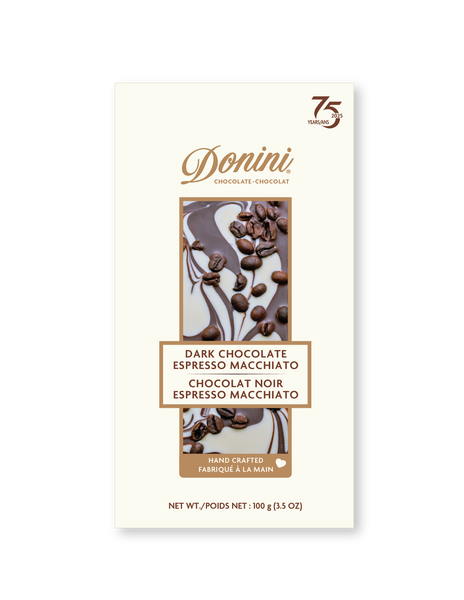 72% Dark Chocolate Espresso Macchiato Bar