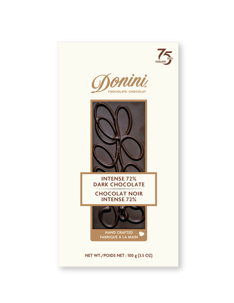 Intense 72% Dark Chocolate Bar