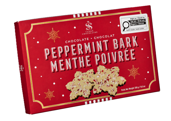 Peppermint Bark Snowflake Box (12 pcs.)