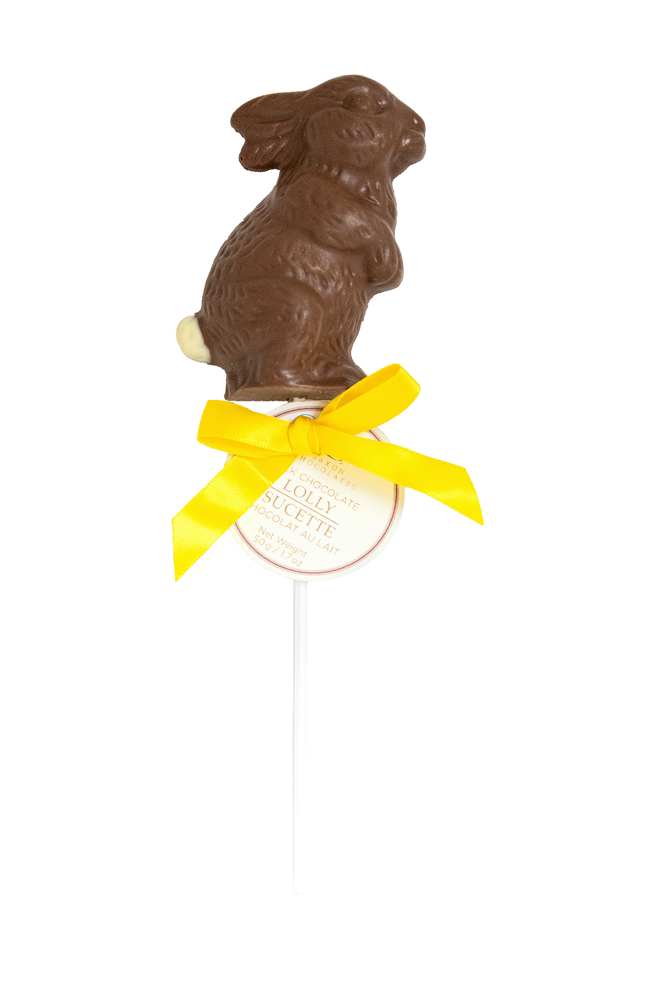 Milk Chocolate Bunny Pop | Saxon Chocolates