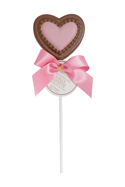 Milk Chocolate Heart Lollipop