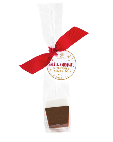 Salted Caramel Hot Chocolate Marshmallow Stir Stick