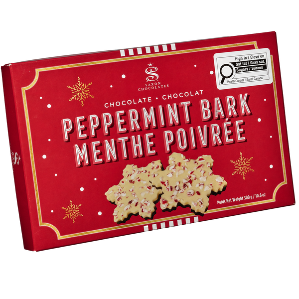 Peppermint Bark Snowflake Box (12 pcs.)