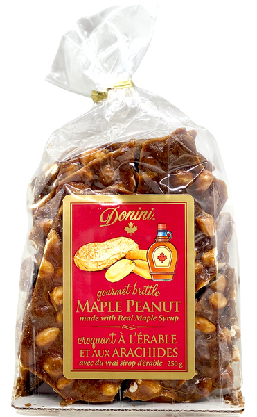 Gourmet Maple Peanut Brittle