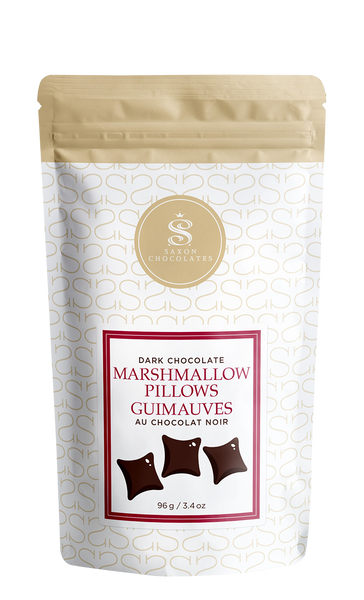 Dark Chocolate Marshmallow Pillows Pouch